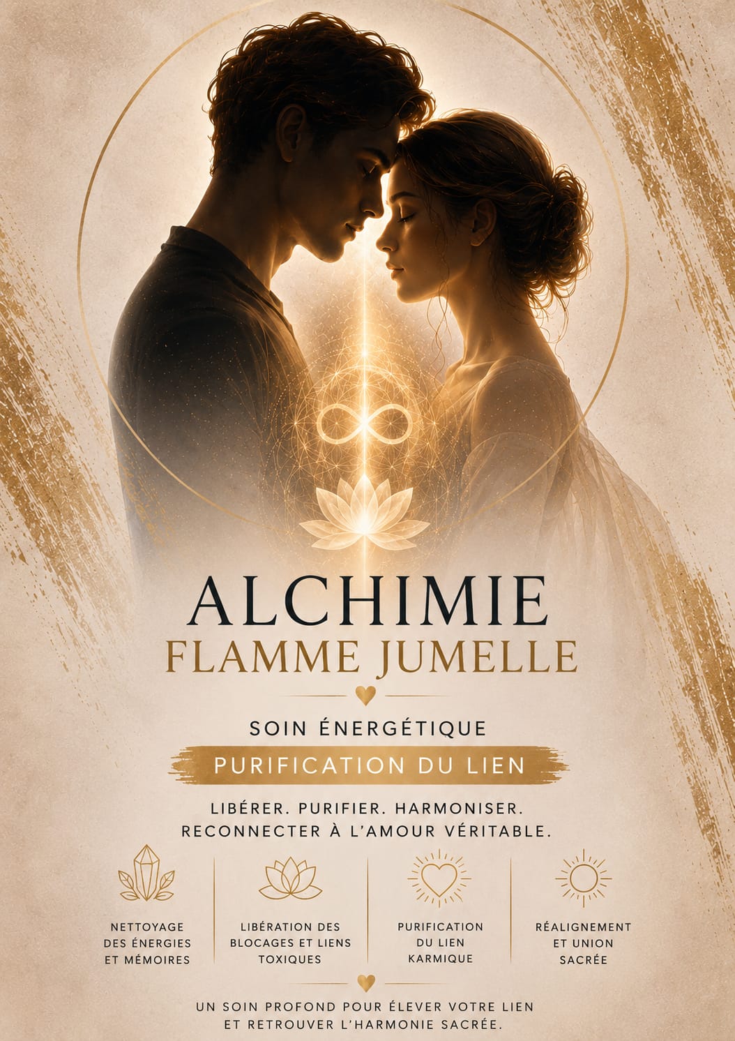 Alchimie Sacrée : Harmonisation &amp; Réunification des Flammes Jumelles